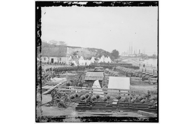 Yorktown Waterfront, 1862 (LoC)