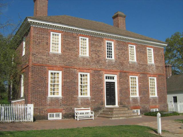 George Wythe House in Colonial Williamsburg (Courtesy of Waymarking.com)
