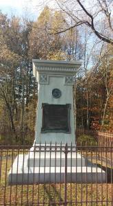 General Edward Braddock's grave, near Fort Necessity