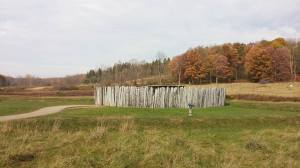 Washington's "fort" at Fort Necessity National Battlefield