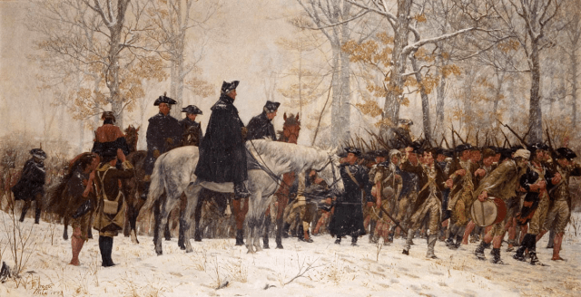 The March to Valley Forge by William Trego, 1883 