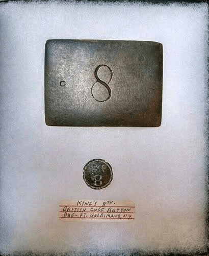 8th Belt Plate and Button