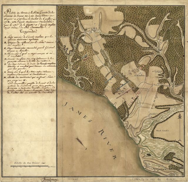 Left-Bank-James-River-Rochambeau-map
