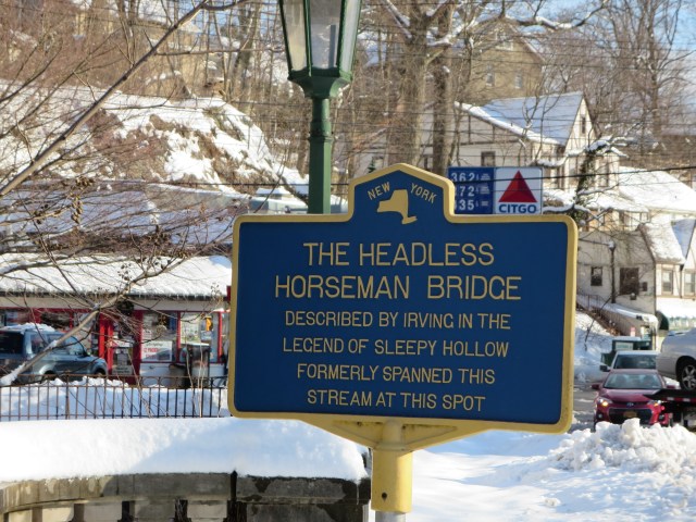 One of the many historic sites in Sleepy Hollow you can visit still today. (Author's photo)