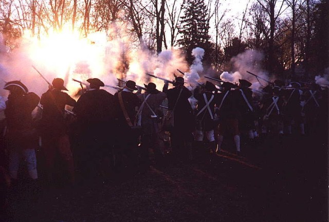 58-Minutemen fired till late in the day of April 19th