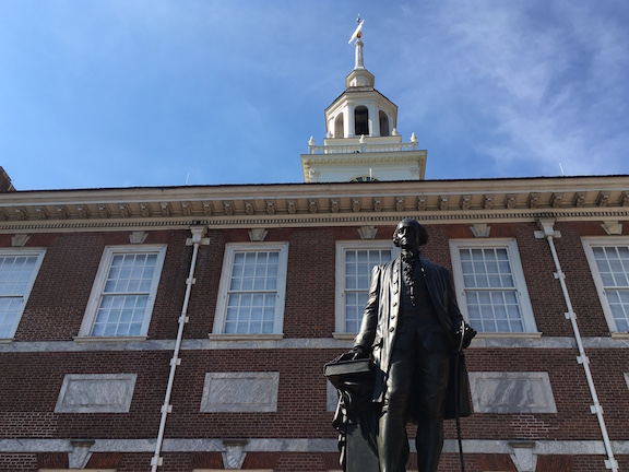 Independence Hall w Washington