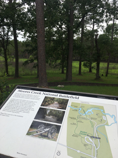 Moores Creek-trail map