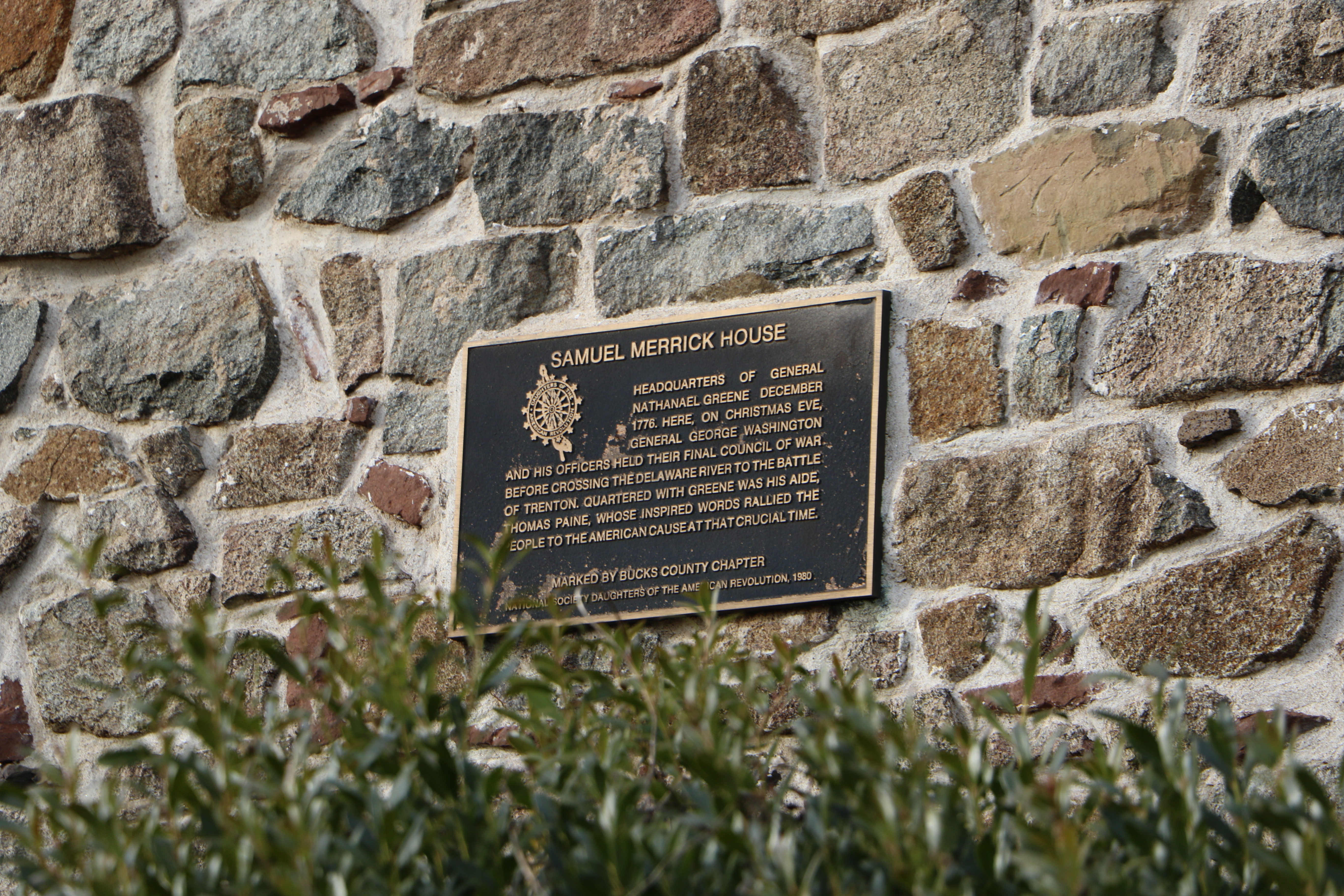 Merrick House sign