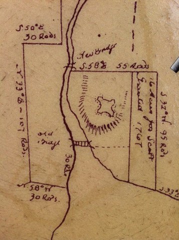 Fort Sackville Map Inset, (Nova Scotia Archives and Record Management, Wikimedia Commons)