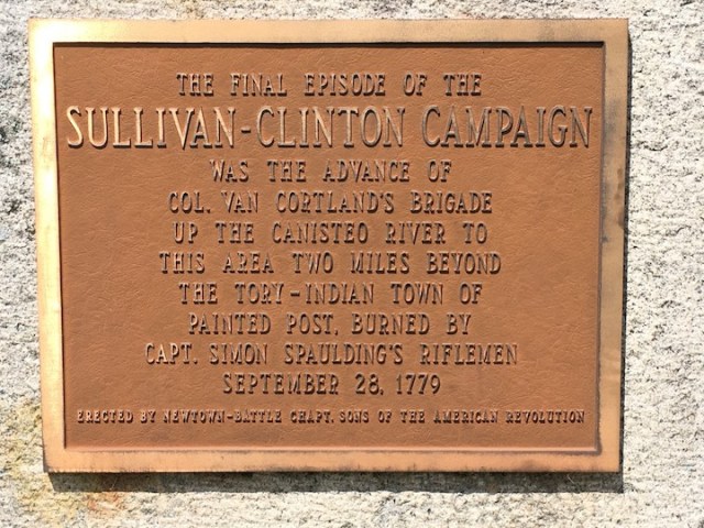 Route 15 Marker Painted Post CU