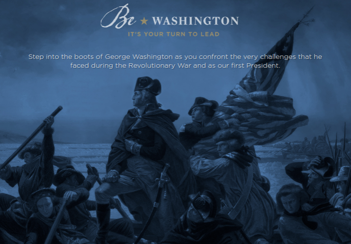Be Washington Intro Slide