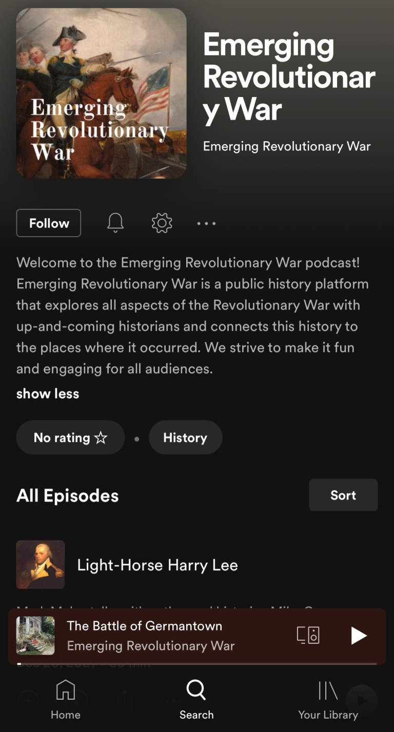 Introducing the Emerging Revolutionary War Podcast! Emerging